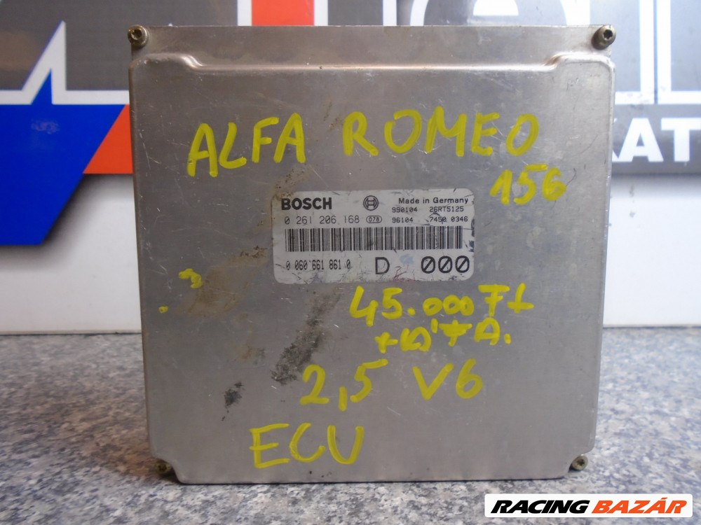 [GYÁRI BONTOTT] ALFA ROMEO - ECU Motorvezérlő - 156 - 2,5 V6  2. kép